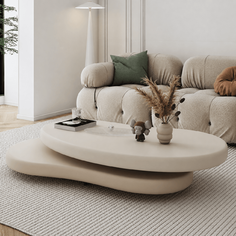 Moku Japandi Swivel Coffee Table - Exclusivia