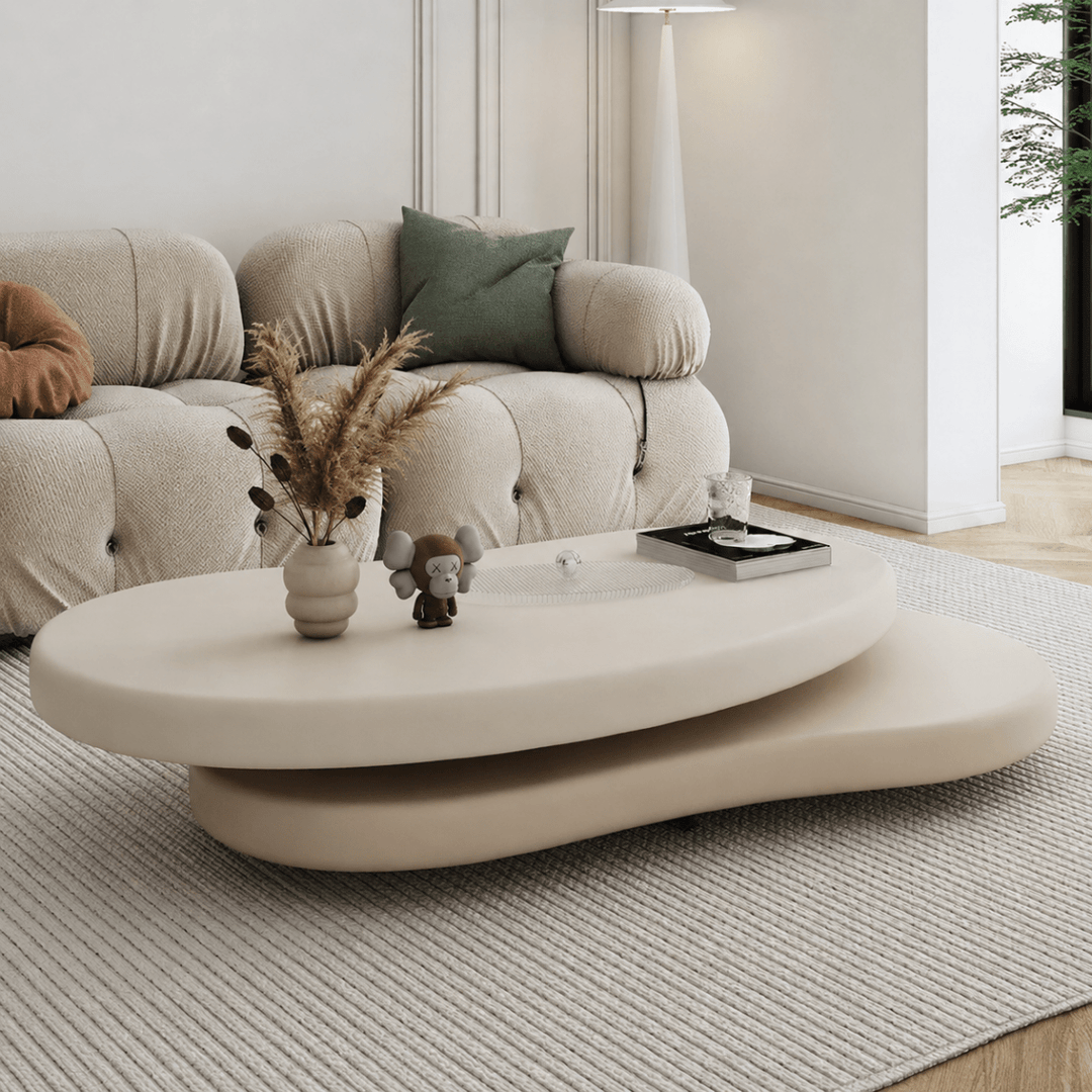 Moku Japandi Swivel Coffee Table - Exclusivia