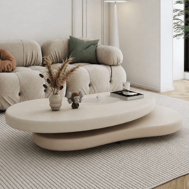 Moku Japandi Swivel Coffee Table - Exclusivia