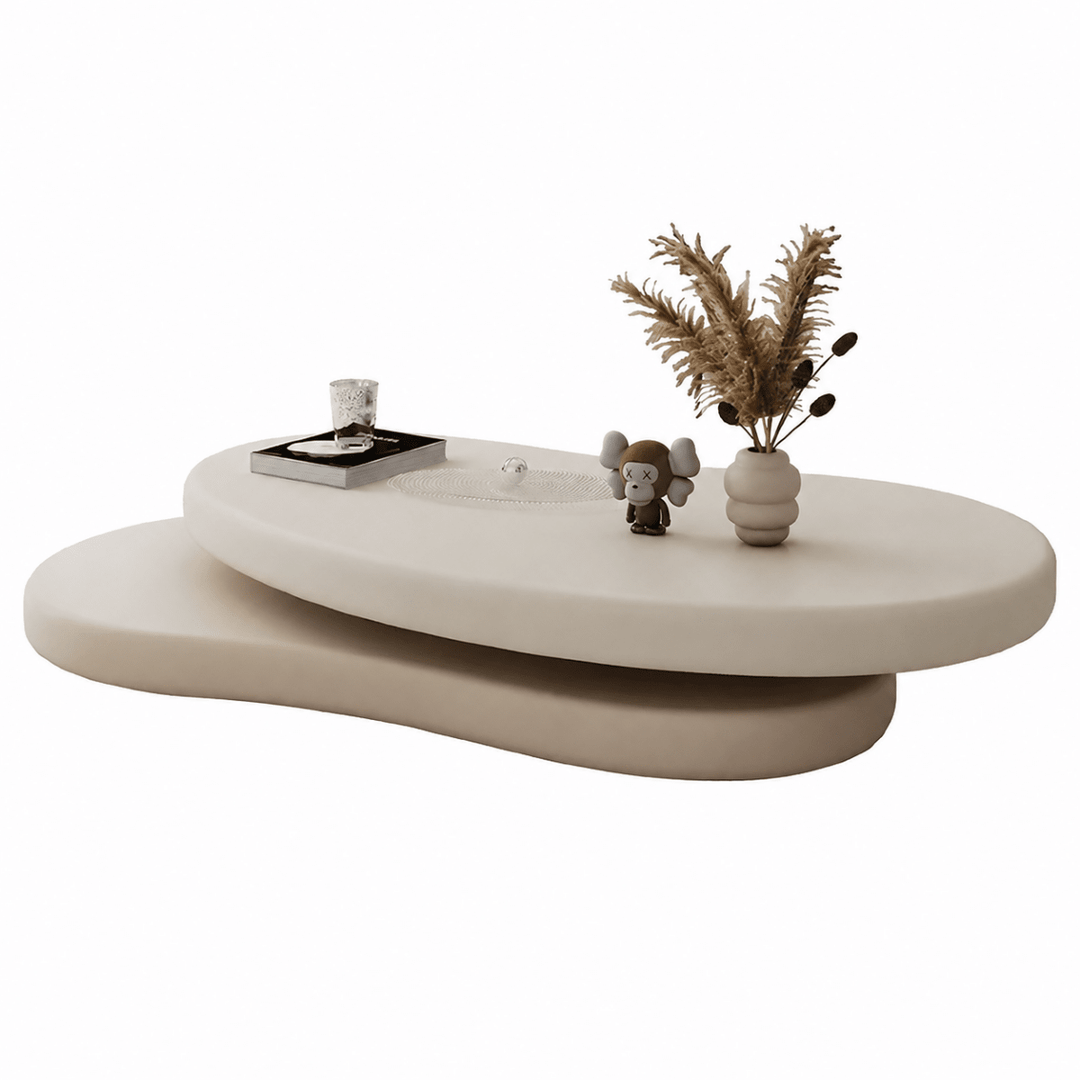 Moku Japandi Swivel Coffee Table - Exclusivia