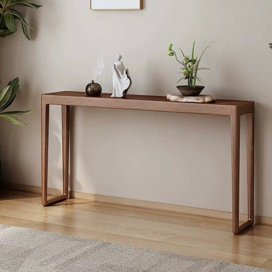 LUMEN Japandi Solid Wood Console Table
