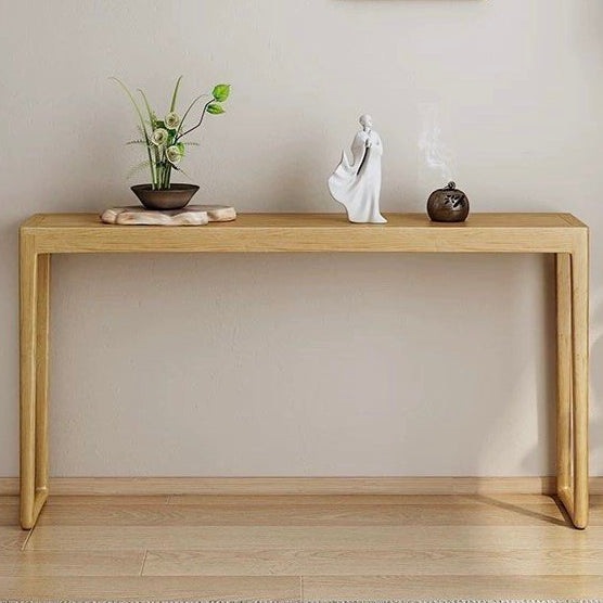 LUMEN Japandi Solid Wood Console Table