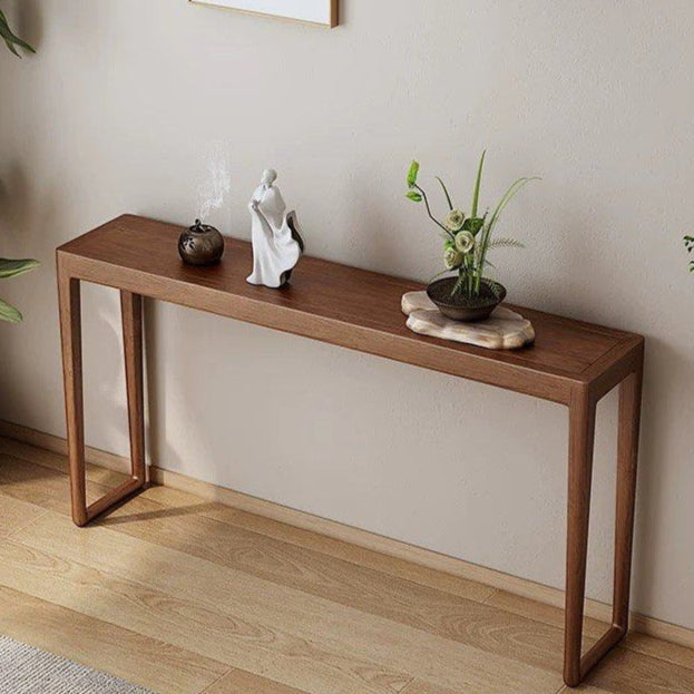 LUMEN Japandi Solid Wood Console Table