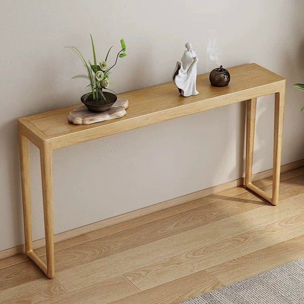 LUMEN Japandi Solid Wood Console Table