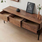 MORNA Industrial Solid Wood TV Console - Exclusivia