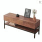 MORNA Industrial Solid Wood TV Console - Exclusivia