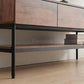 MORNA Industrial Solid Wood TV Console - Exclusivia