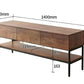 MORNA Industrial Solid Wood TV Console - Exclusivia