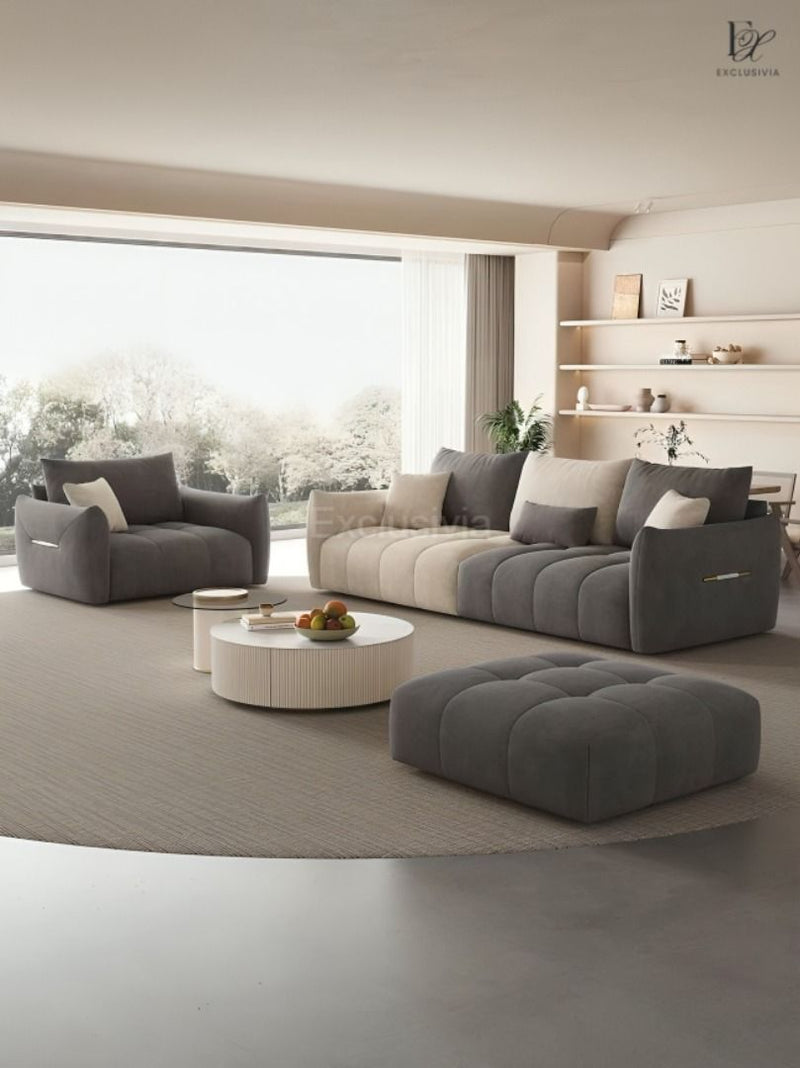 MOUNSON Modern Velvet Sofa - Exclusivia