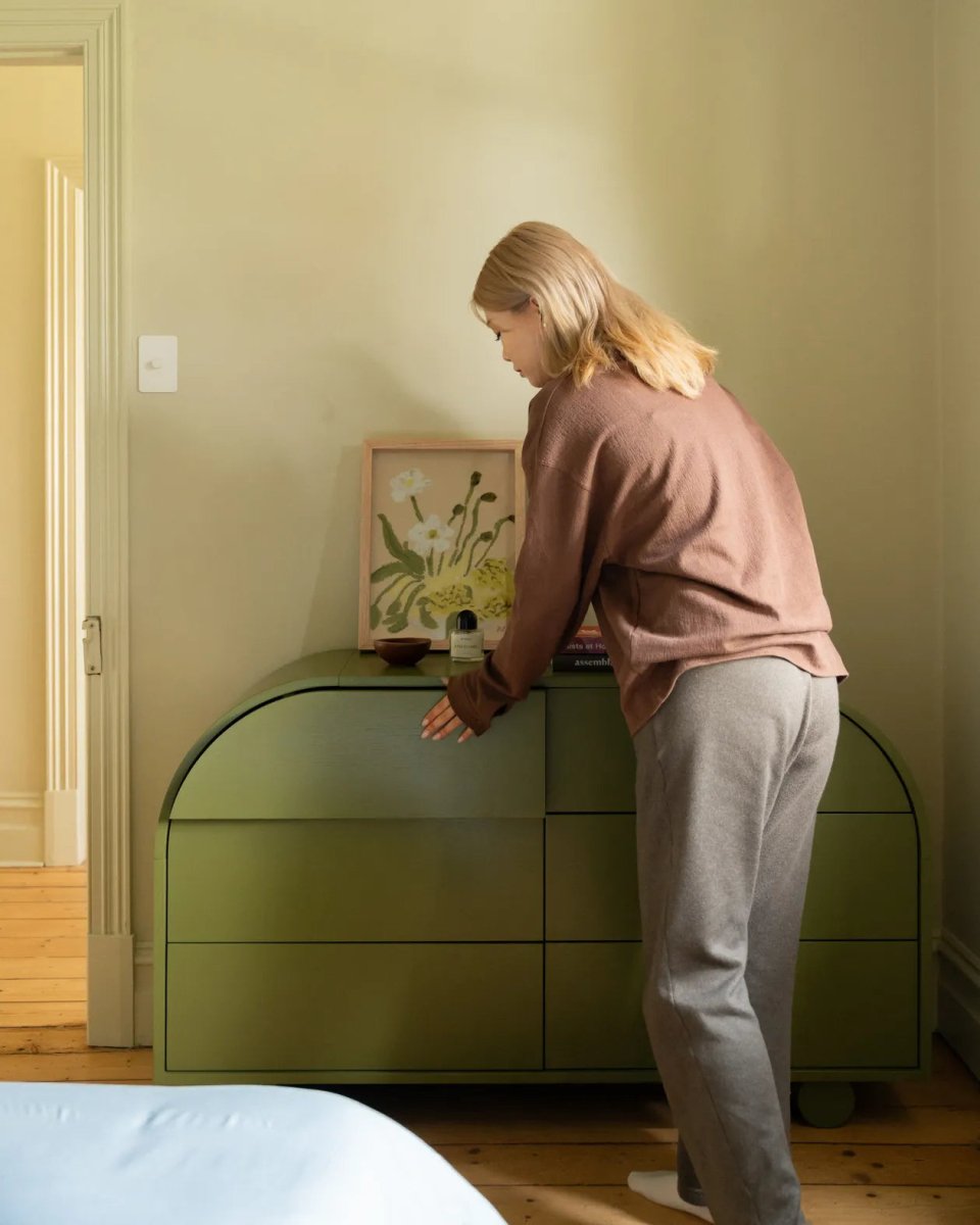 Mousen 6 Drawer Chest, 135 cm - Exclusivia