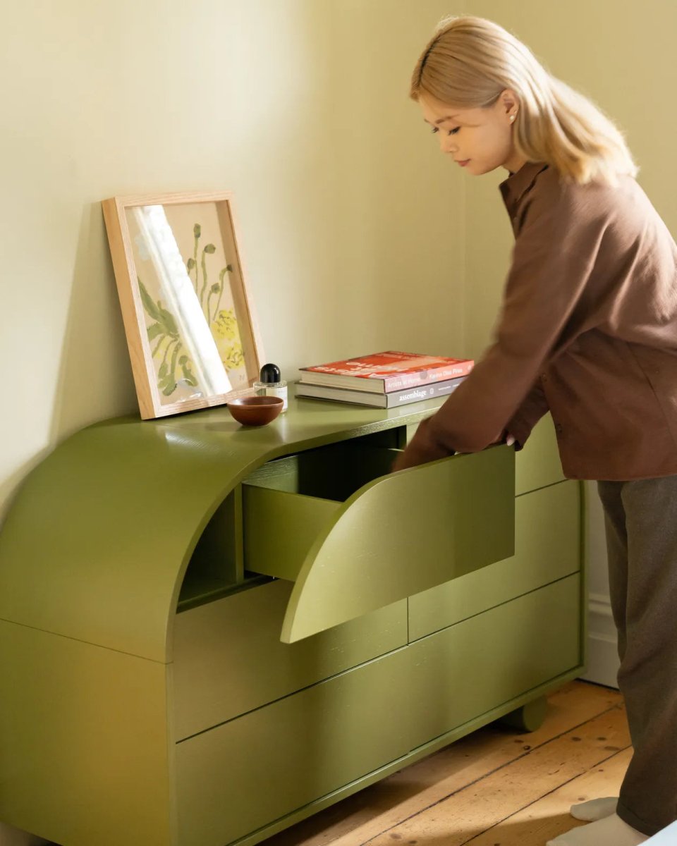 Mousen 6 Drawer Chest, 135 cm - Exclusivia