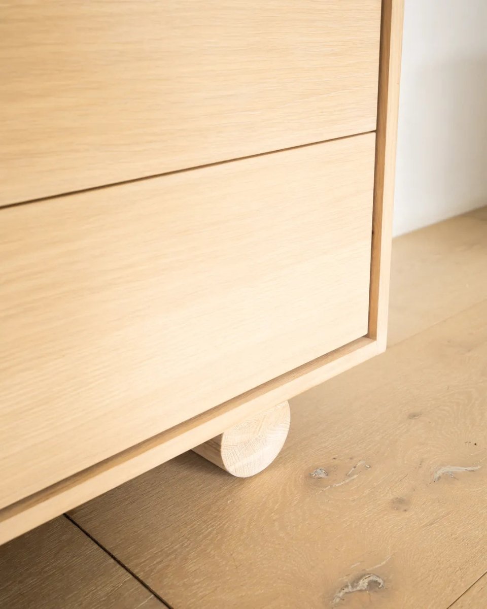 Mousen 6 Drawer Chest, 135 cm - Exclusivia