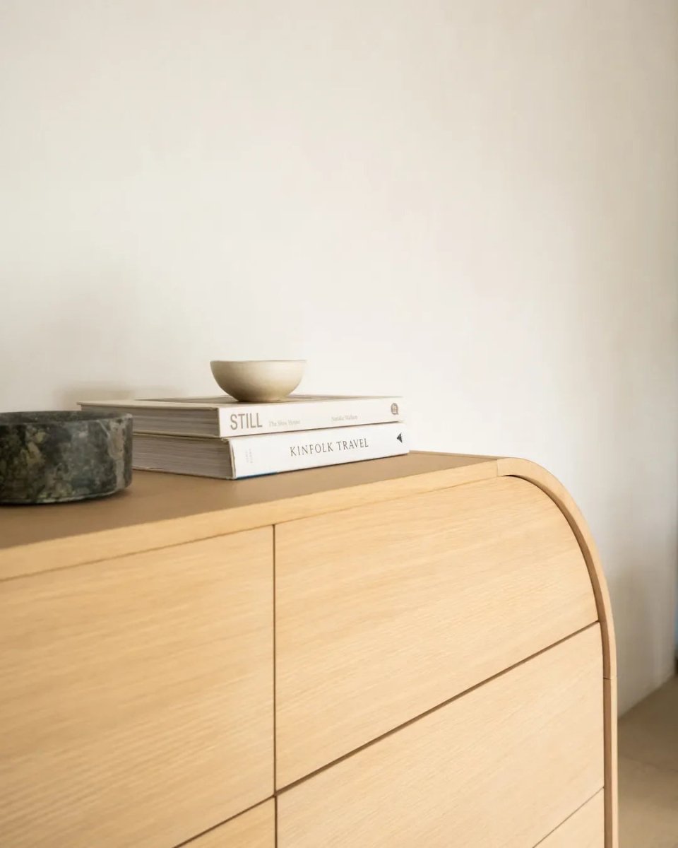 Mousen 6 Drawer Chest, 135 cm - Exclusivia