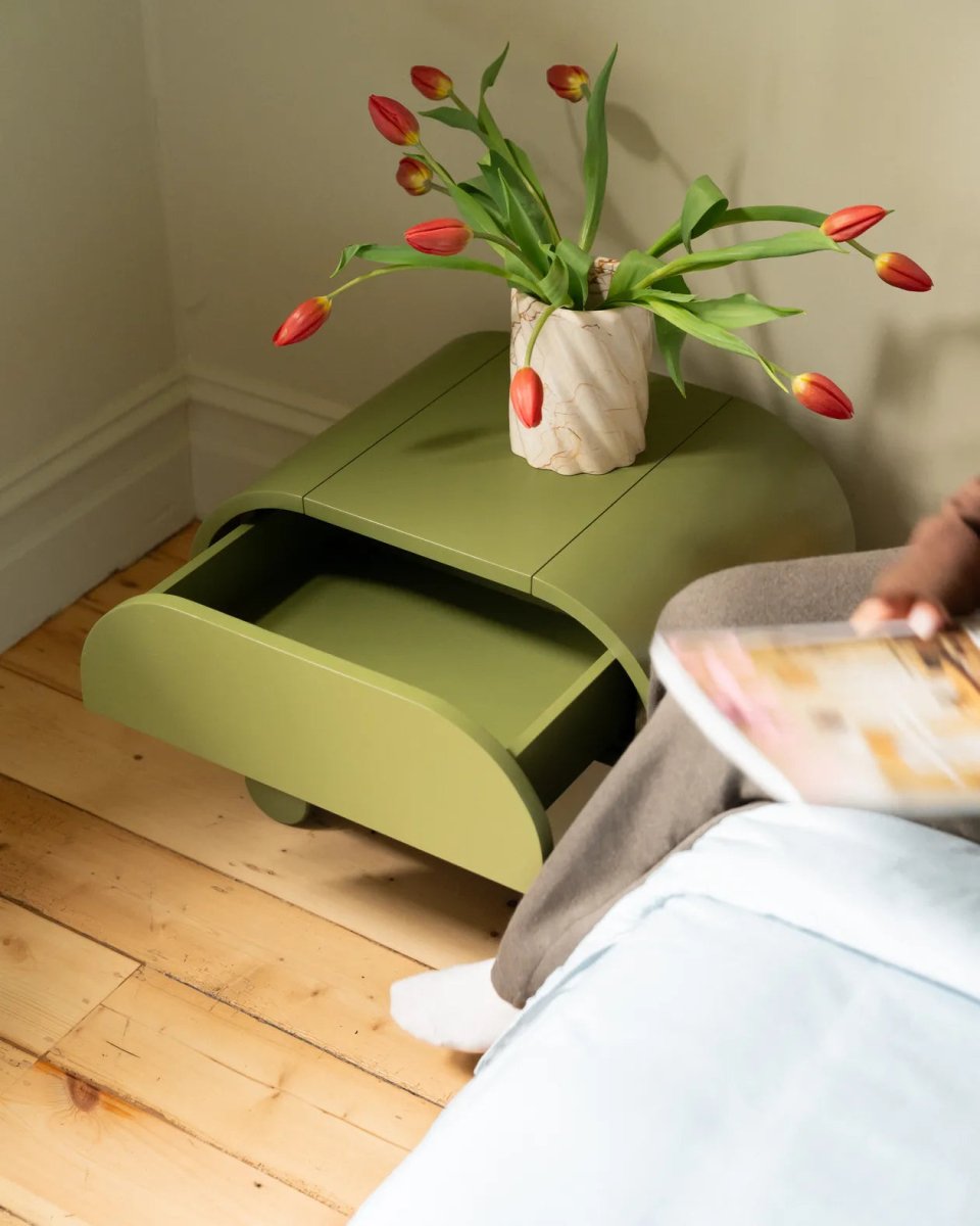 Mousen Bedside Table, 55 cm - Exclusivia