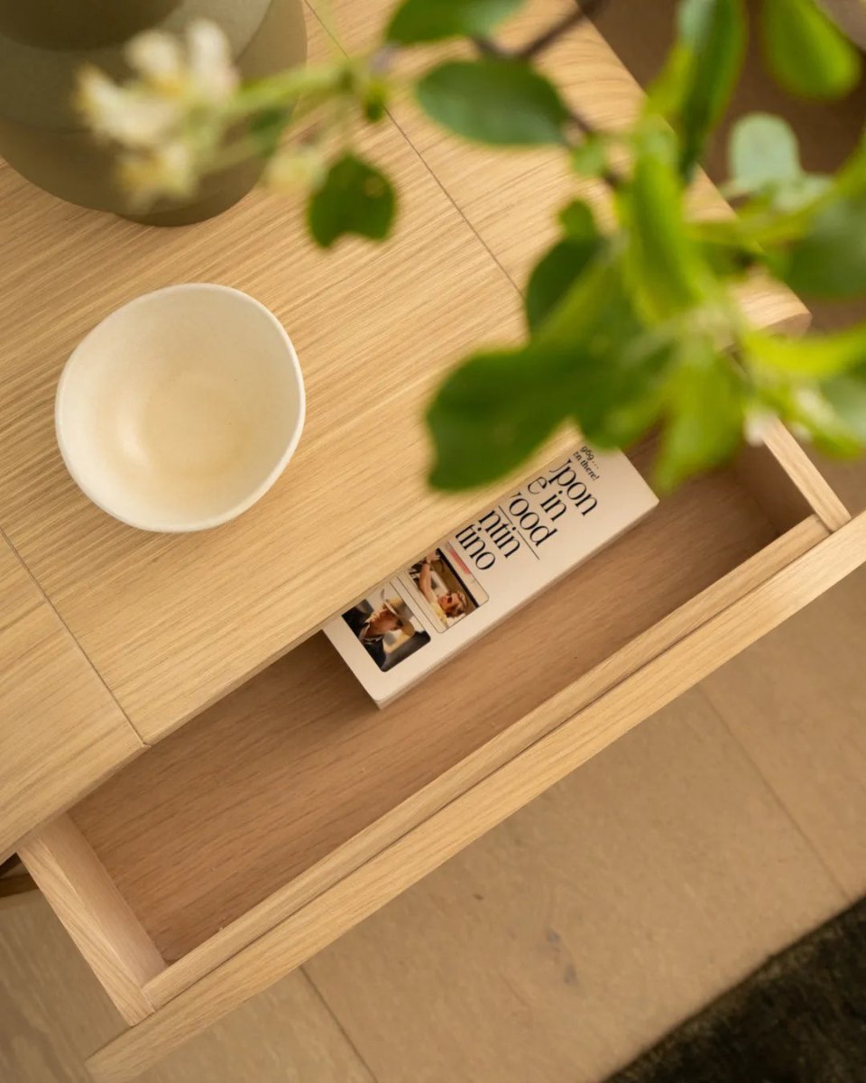 Mousen Bedside Table, 55 cm - Exclusivia