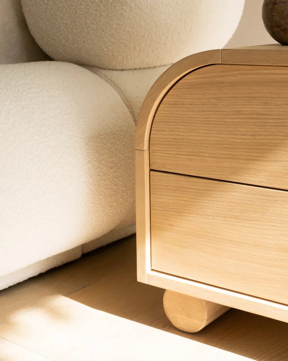 Mousen Bedside Table, 55 cm - Exclusivia