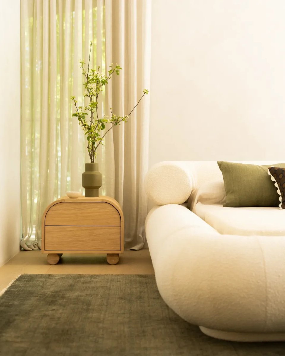 Mousen Bedside Table, 55 cm - Exclusivia