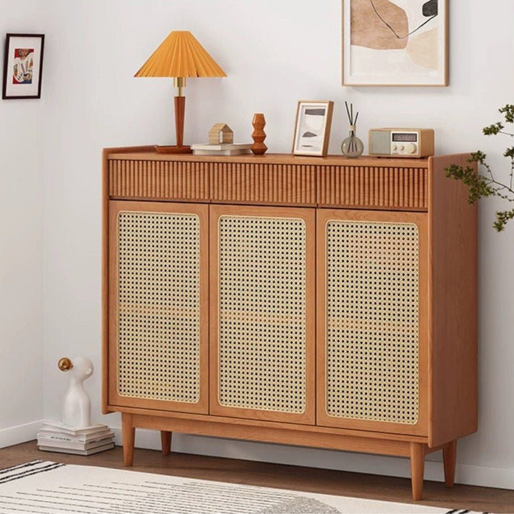 MURAIS Rattan Shoe Cabinet - Exclusivia