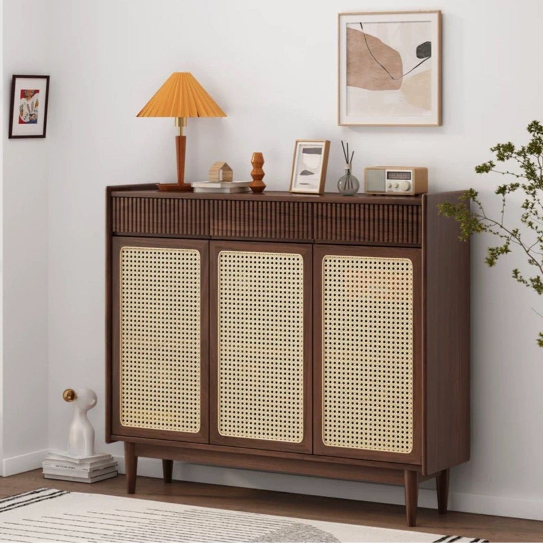 MURAIS Rattan Shoe Cabinet - Exclusivia