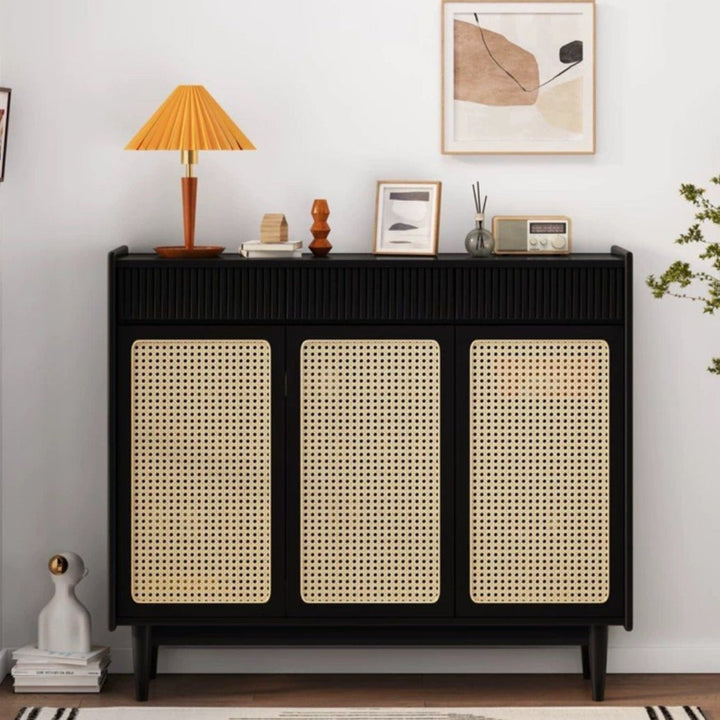 MURAIS Rattan Shoe Cabinet - Exclusivia