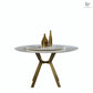 MYRA Contemporary Marble Dining Table - Exclusivia