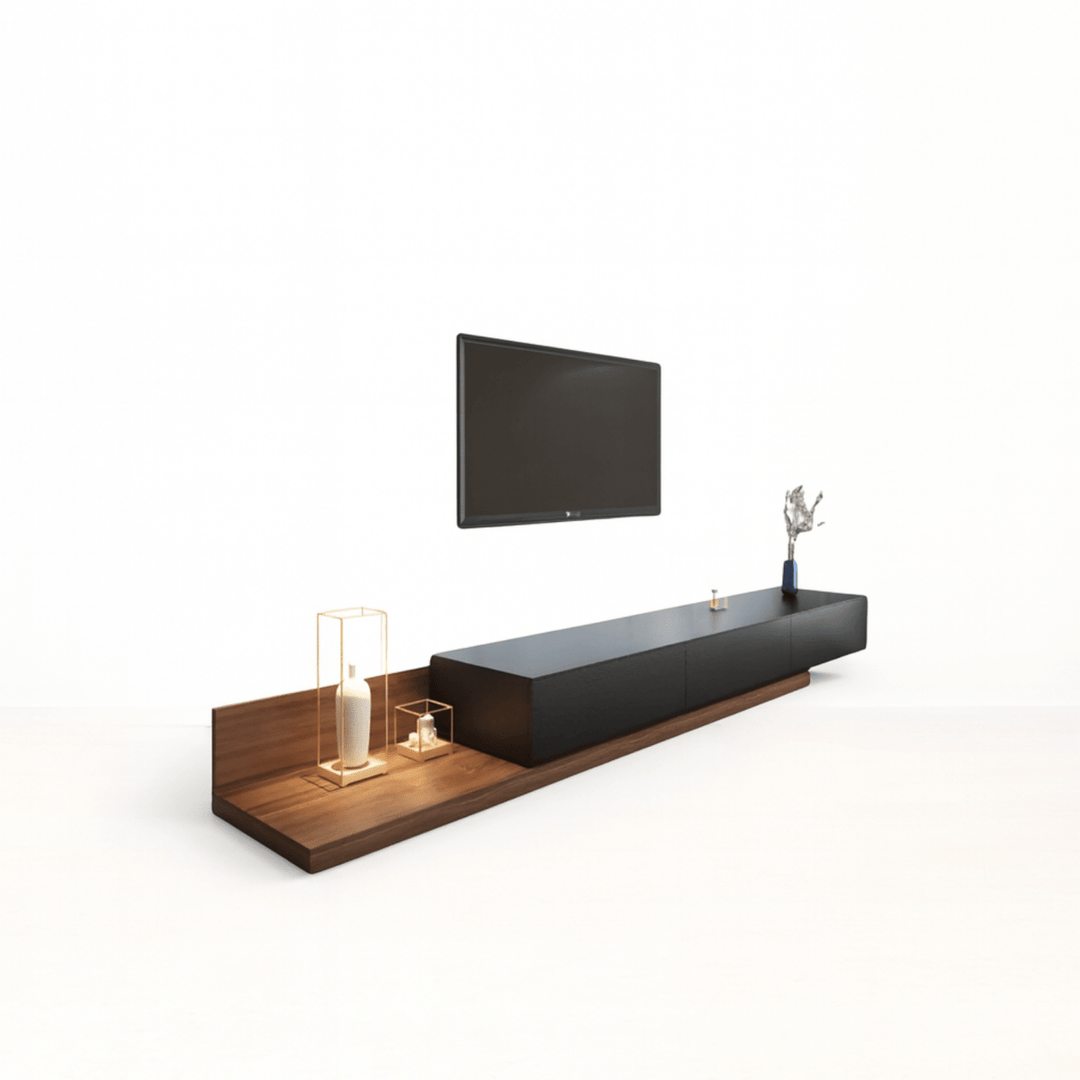 MYTHOS TV Console Extendable Wooden - Exclusivia