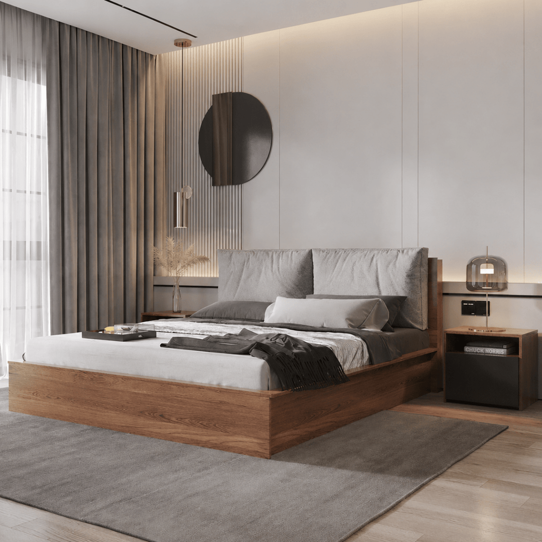 Nara Japanese Storage Bedframe - Exclusivia