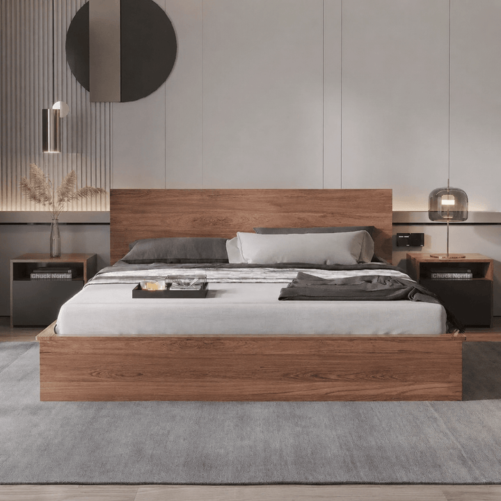 Nara Japanese Storage Bedframe - Exclusivia