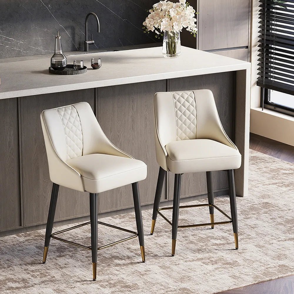 Nerida 61 cm Modern Counter Stools — Set of 2 - Exclusivia
