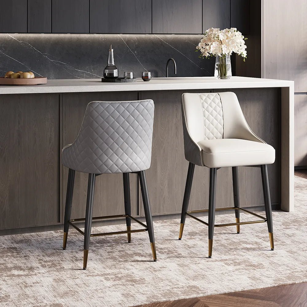Nerida 61 cm Modern Counter Stools — Set of 2 - Exclusivia