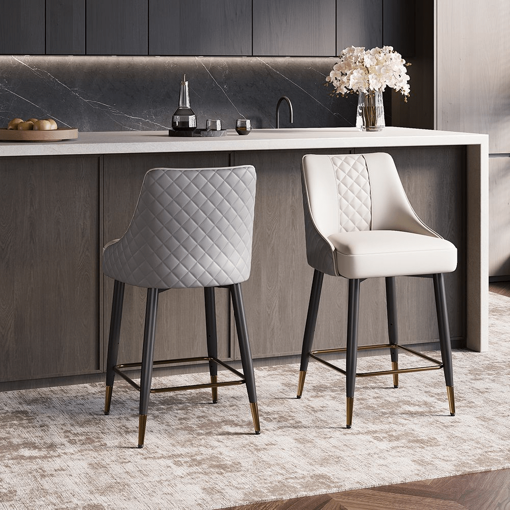 Nerida 61 cm Modern Counter Stools — Set of 2 - Exclusivia