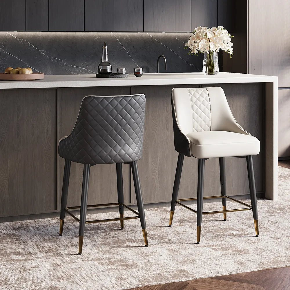 Nerida 61 cm Modern Counter Stools — Set of 2 - Exclusivia