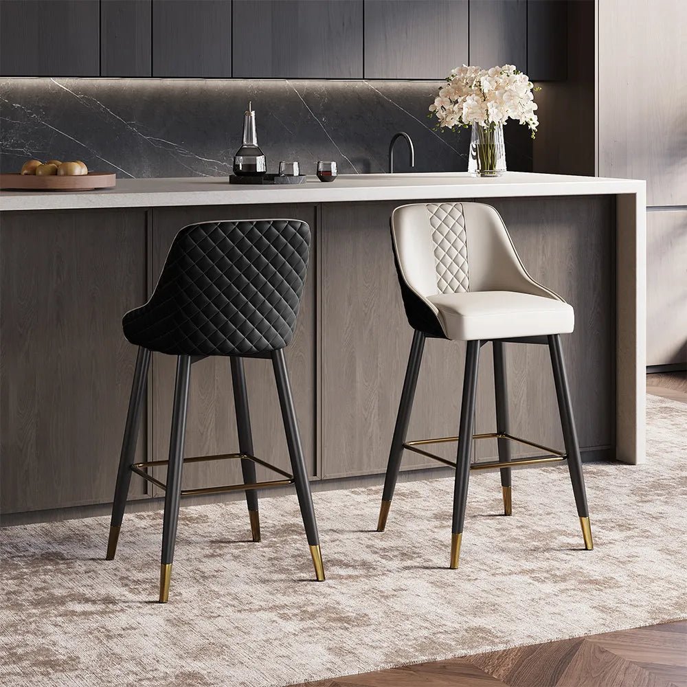 Nerida 61 cm Modern Counter Stools — Set of 2 - Exclusivia