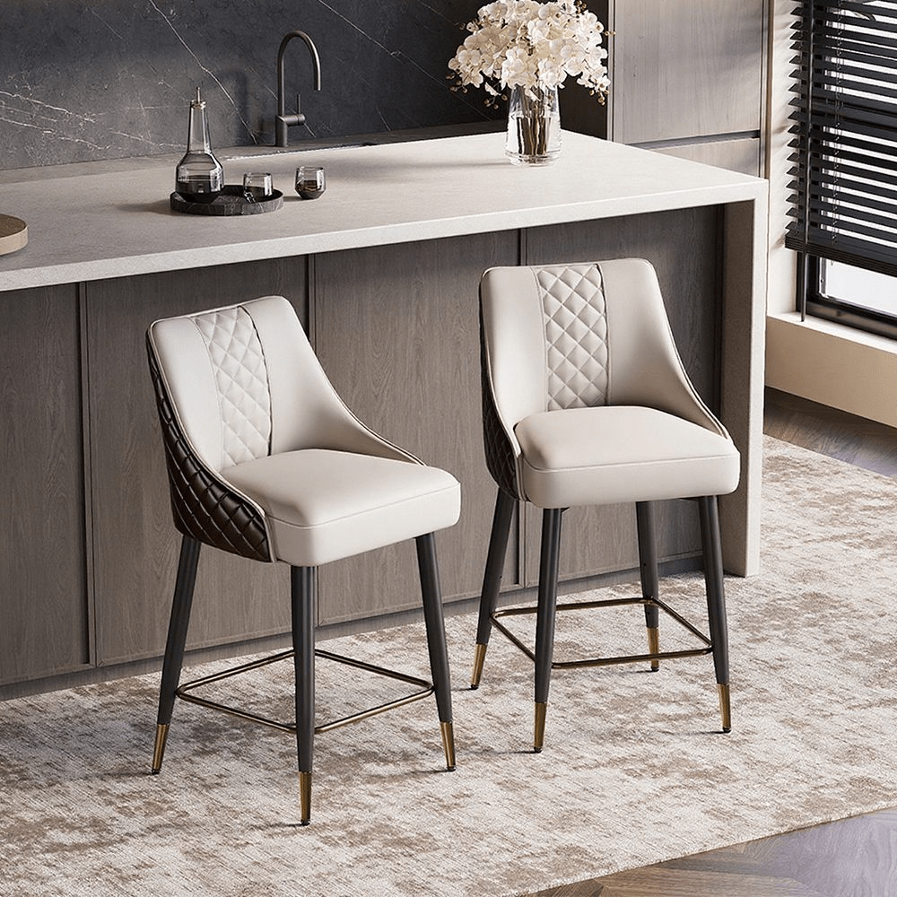 Nerida 61 cm Modern Counter Stools — Set of 2 - Exclusivia