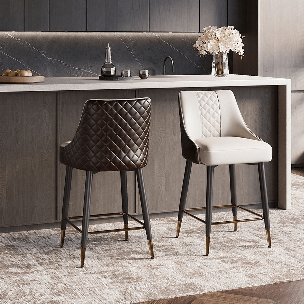Nerida 61 cm Modern Counter Stools — Set of 2 - Exclusivia