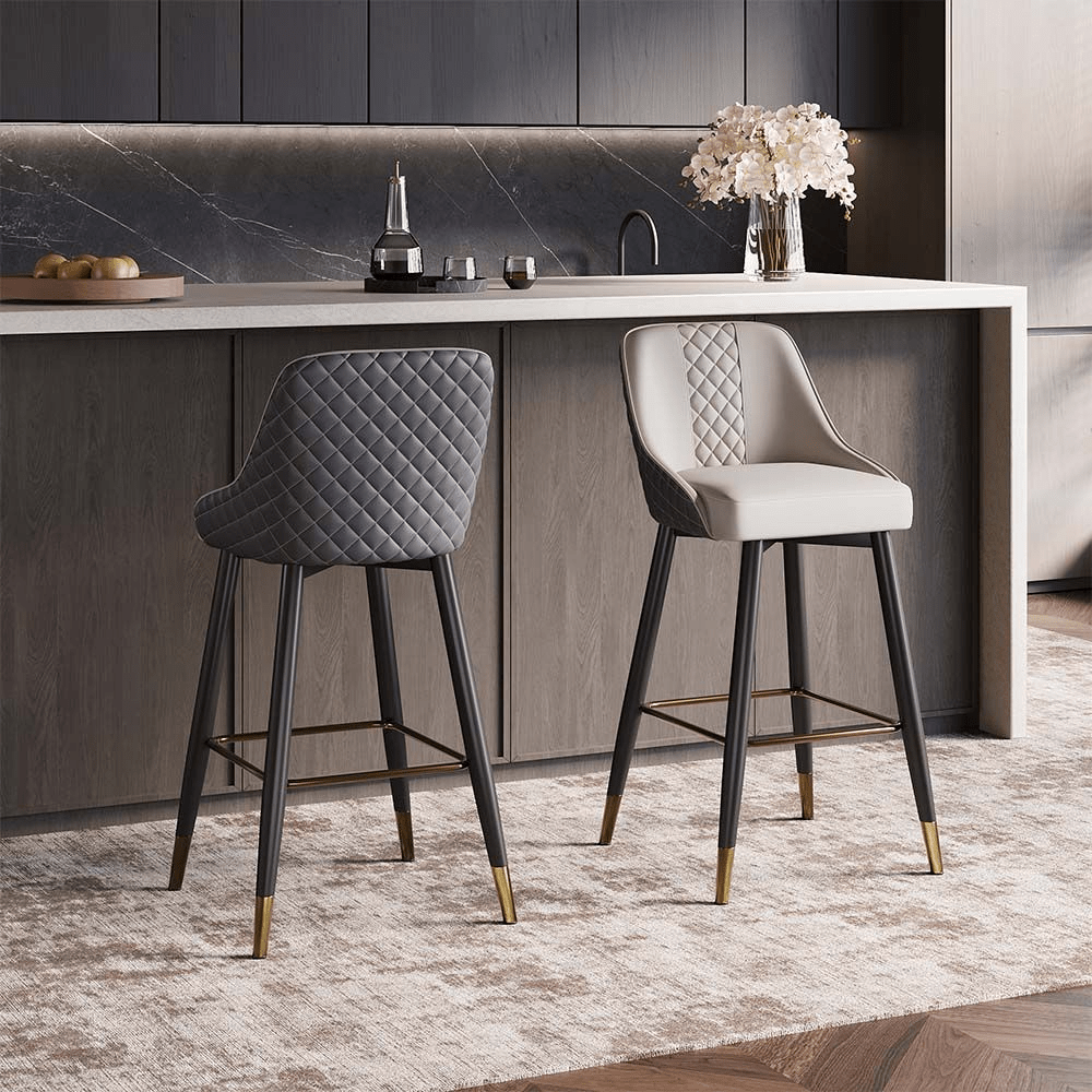 Nerida 61 cm Modern Counter Stools — Set of 2 - Exclusivia