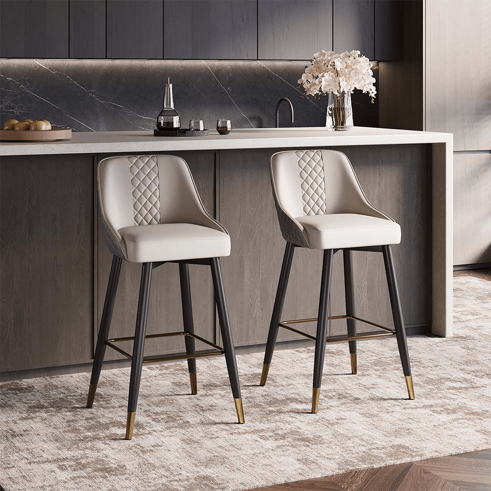 Nerida 61 cm Modern Counter Stools — Set of 2 - Exclusivia