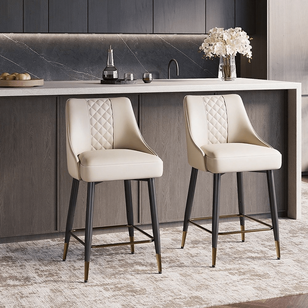 Nerida 61 cm Modern Counter Stools — Set of 2 - Exclusivia