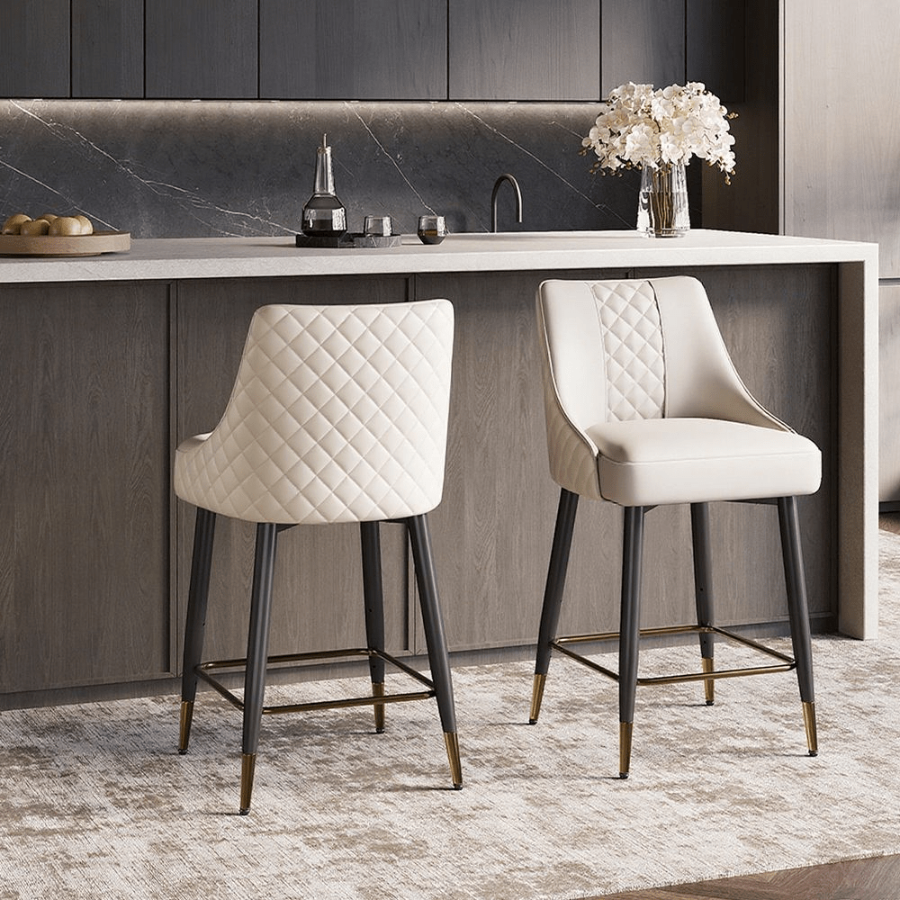 Nerida 61 cm Modern Counter Stools — Set of 2 - Exclusivia