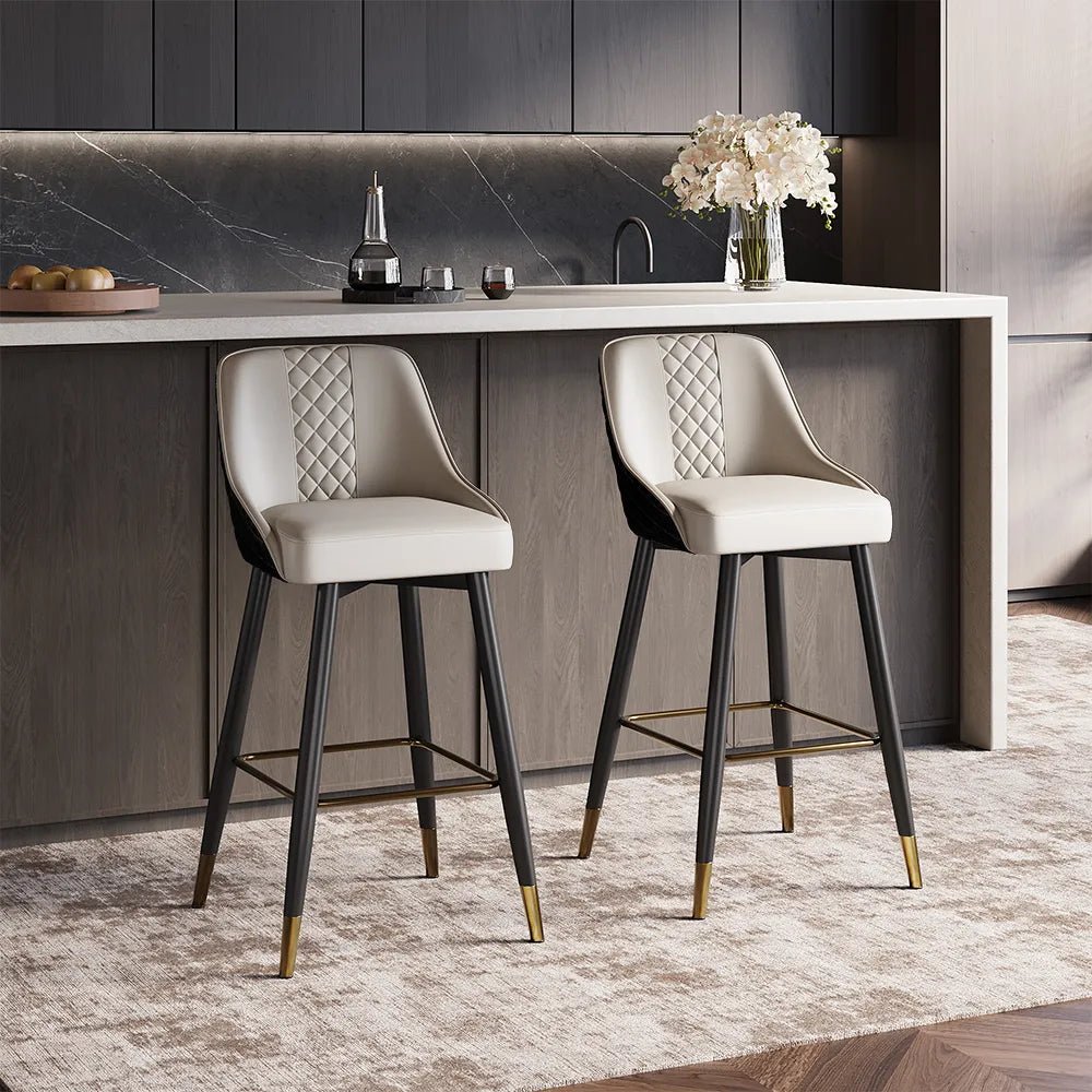 Nerida 61 cm Modern Counter Stools — Set of 2 - Exclusivia