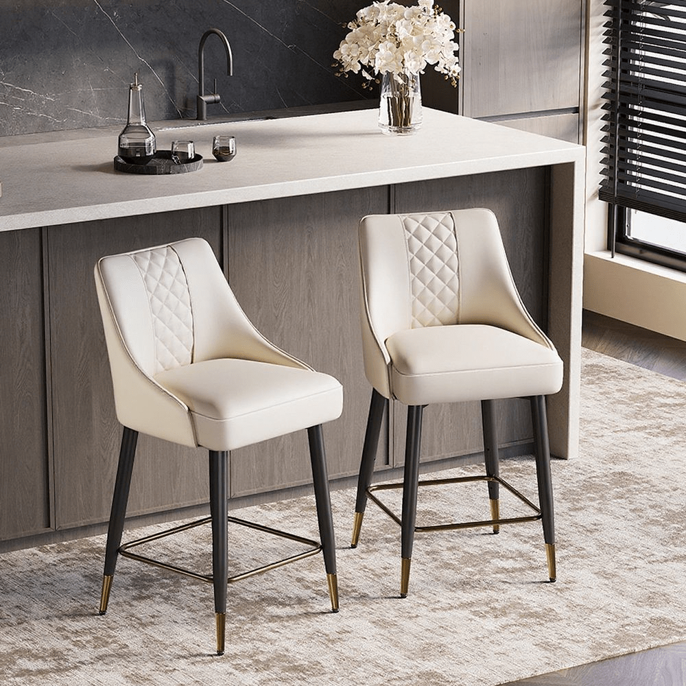 Nerida 61 cm Modern Counter Stools — Set of 2 - Exclusivia
