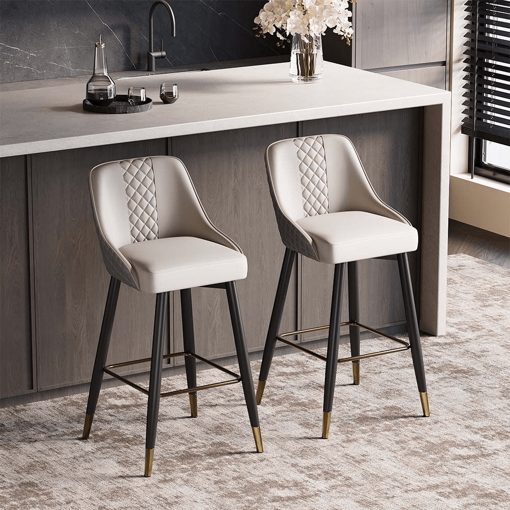 Nerida 61 cm Modern Counter Stools — Set of 2 - Exclusivia