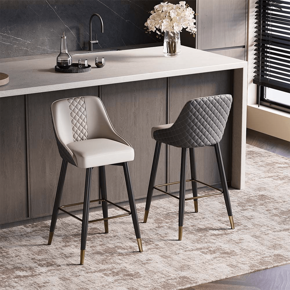 Nerida 61 cm Modern Counter Stools — Set of 2 - Exclusivia