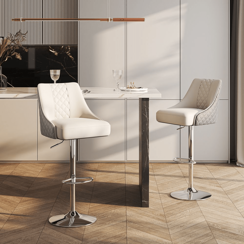 Nerida 61 cm Modern Counter Stools — Set of 2 - Exclusivia