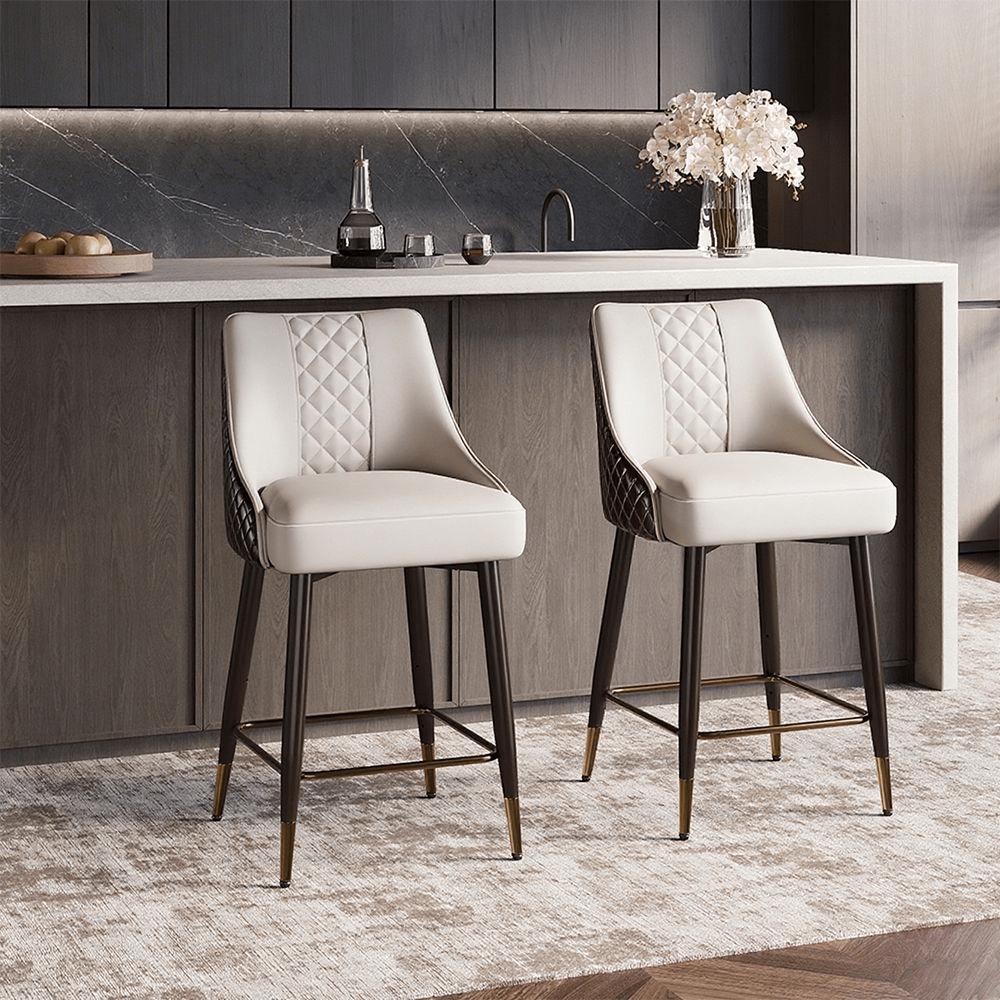 Nerida 61 cm Modern Counter Stools — Set of 2 - Exclusivia