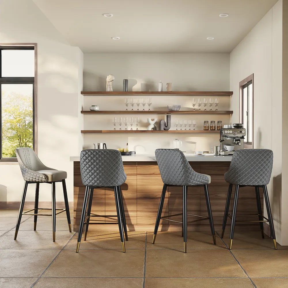 Nerida 61 cm Modern Counter Stools — Set of 2 - Exclusivia