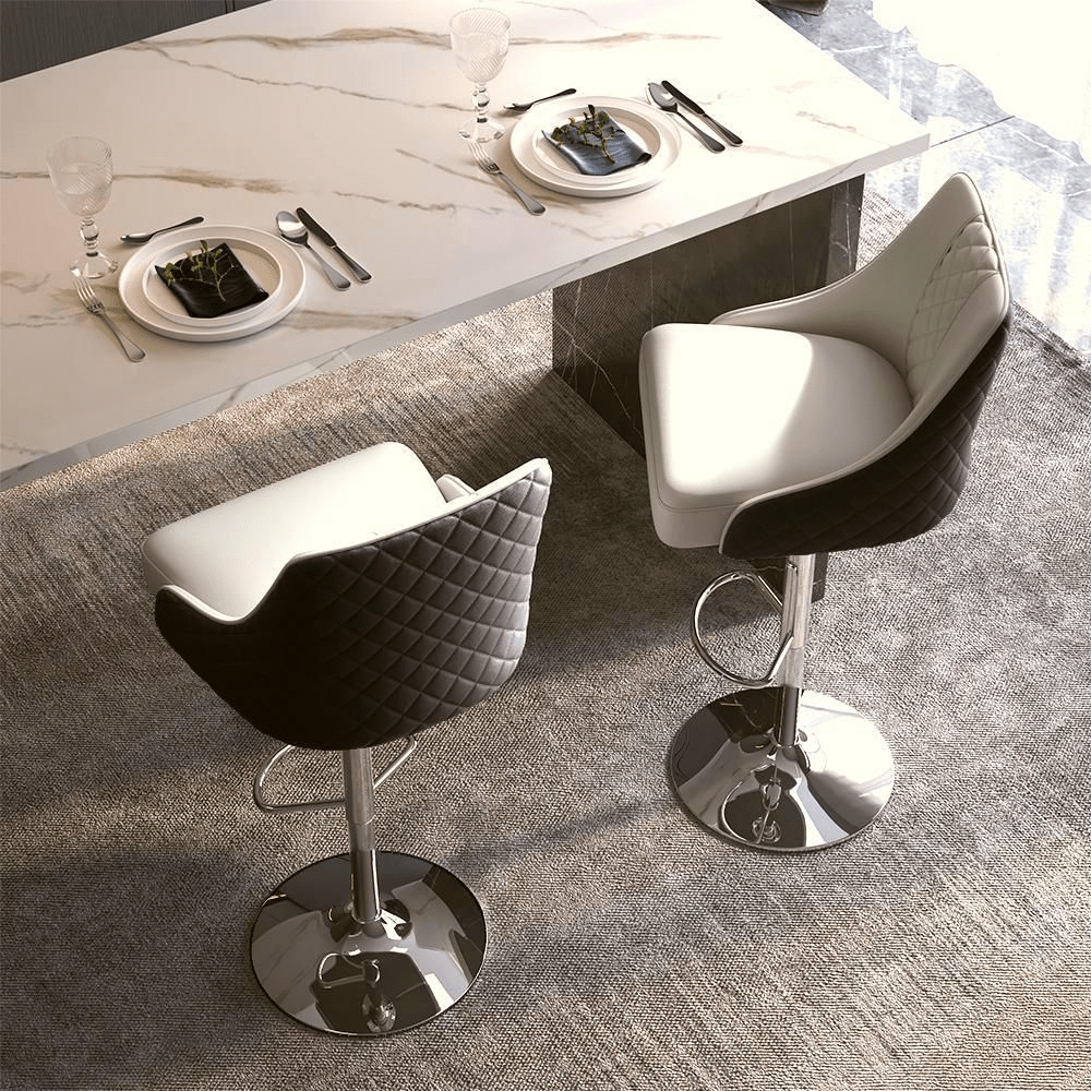 Nerida 61 cm Modern Counter Stools — Set of 2 - Exclusivia