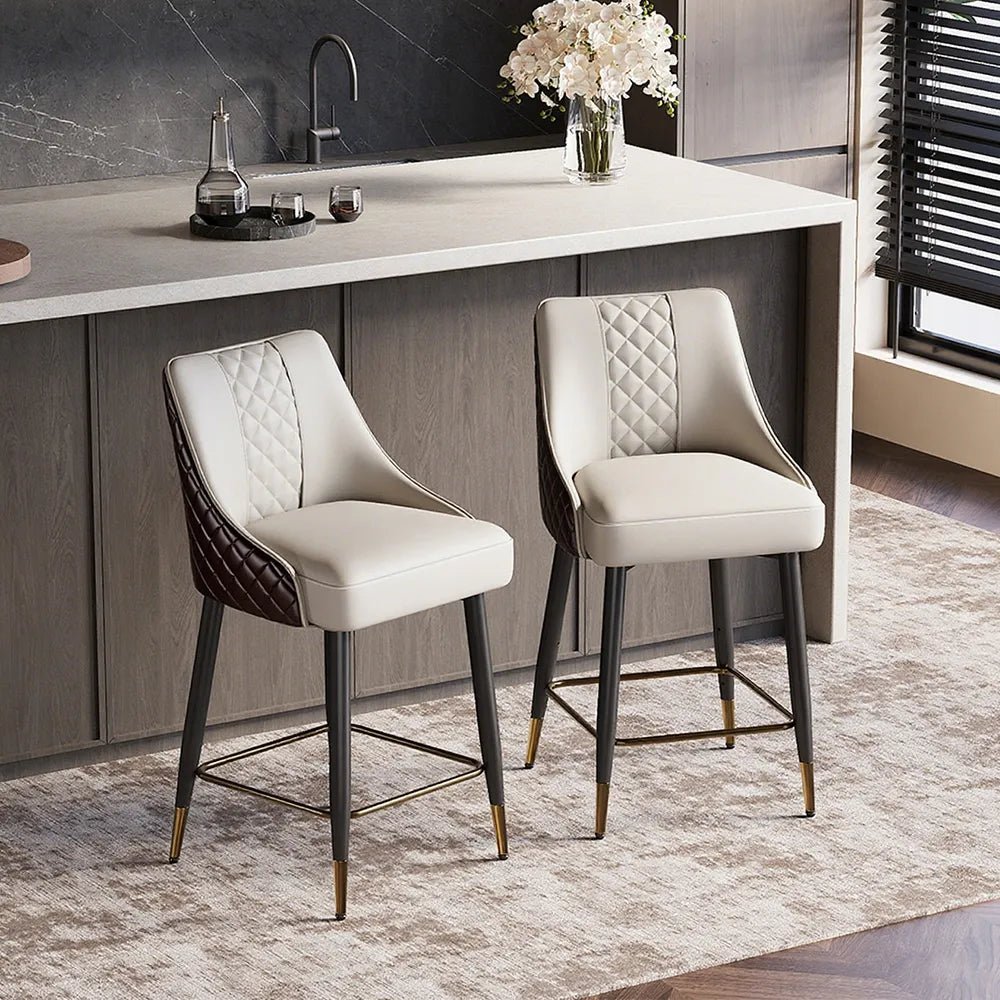 Nerida 61 cm Modern Counter Stools — Set of 2 - Exclusivia