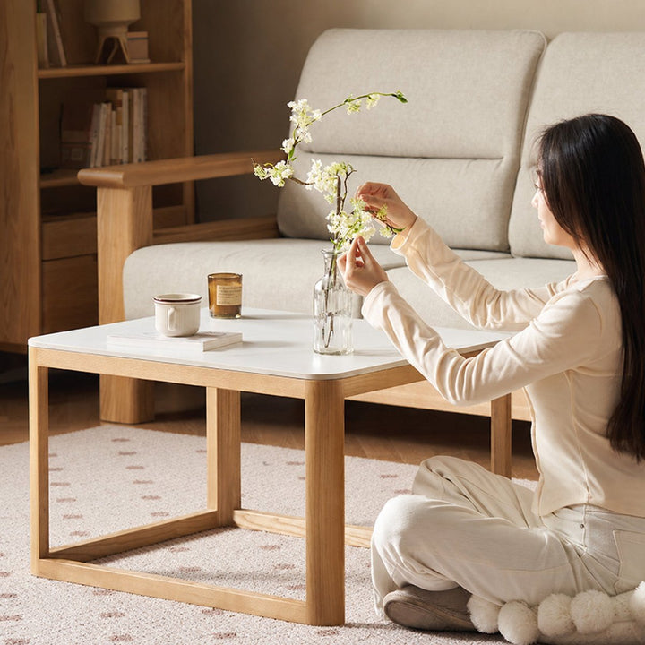 Nero Sintered Stone Coffee Table Set - Exclusivia