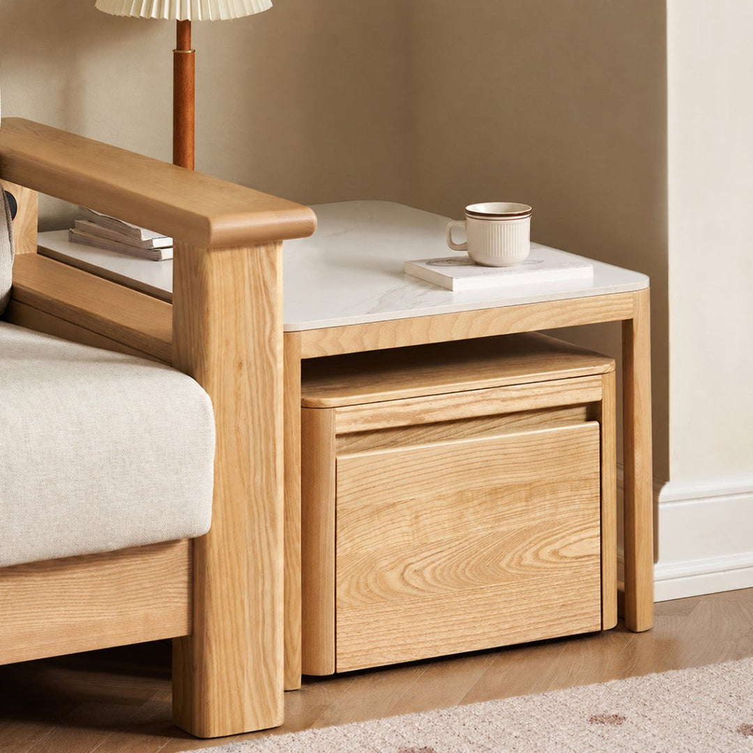 Nero Sintered Stone Coffee Table Set - Exclusivia